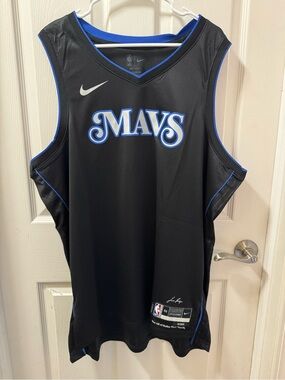 Dallas Mavericks Nike Authentic Blank City Edition Nike Jersey  NBA